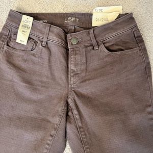 NWT LOFT Curvy Skinny Jeans 2P
